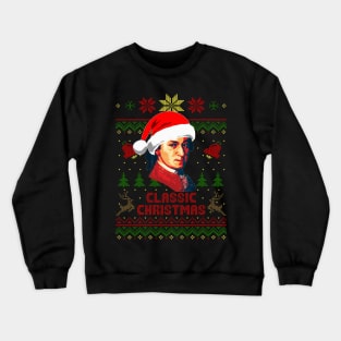 Mozart Classic Christmas Crewneck Sweatshirt